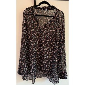 Torrid Floral Blouse
